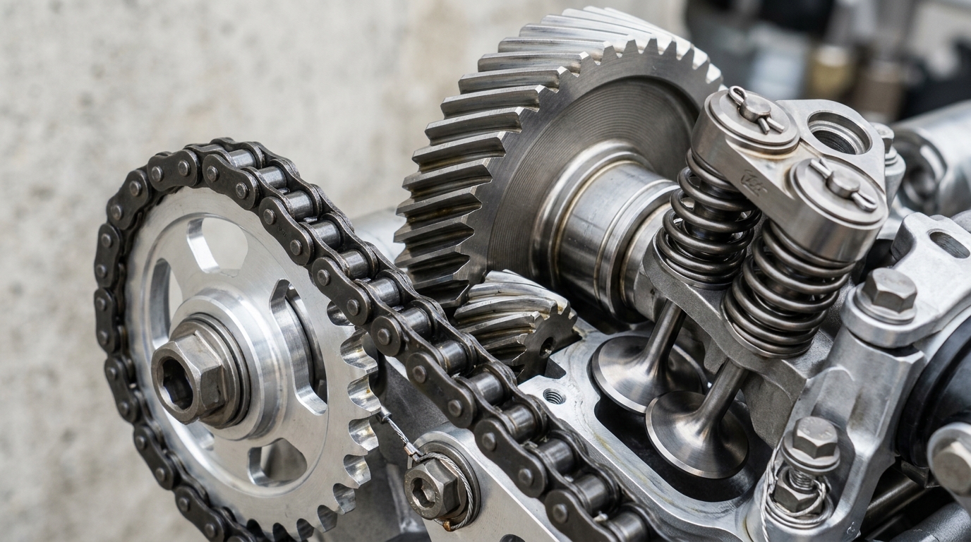 Nikko Precision Helical Cut Gears and Valvetrain