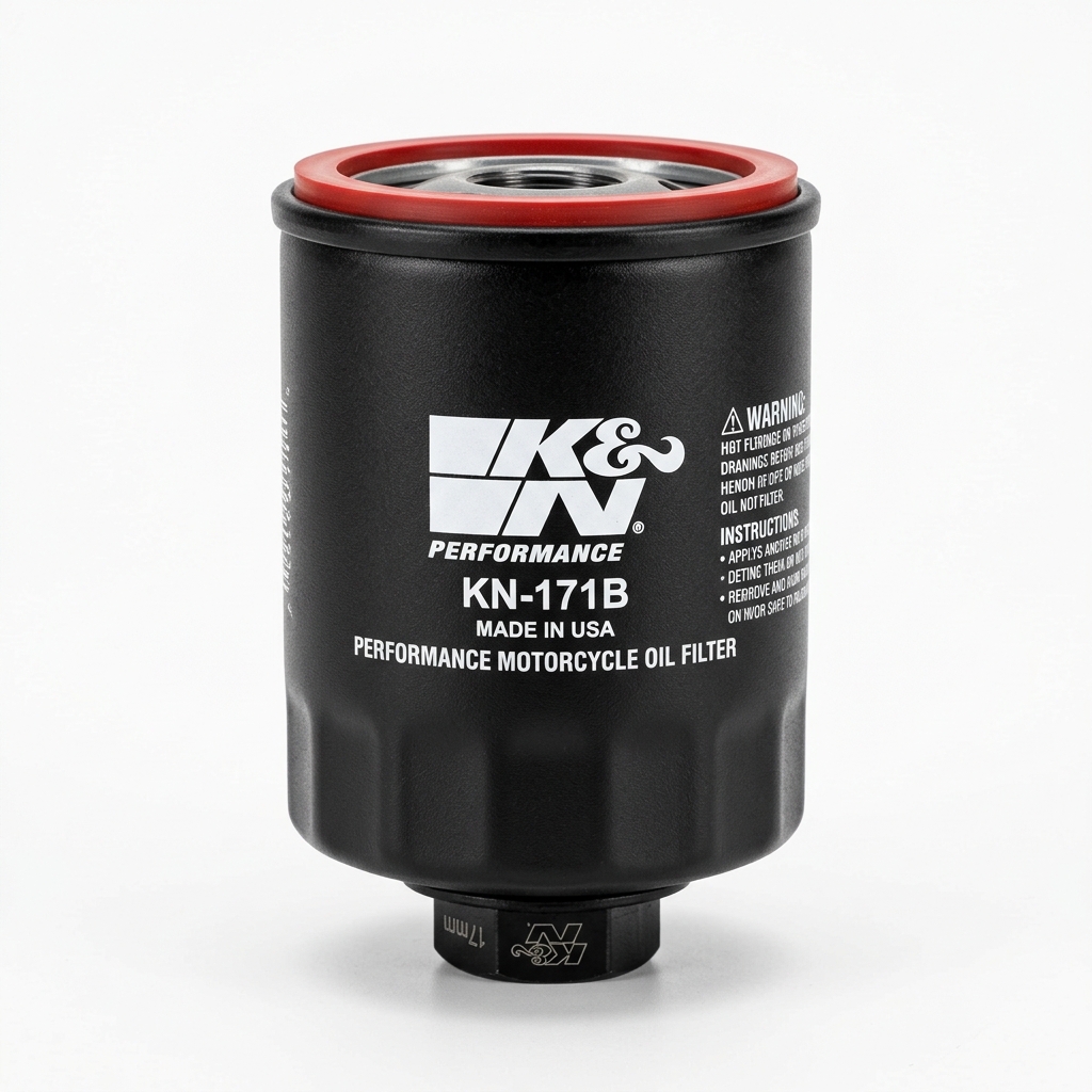 K&N Premium High-Flow Oil Filter (KN-112) - Honda XR250 / CRF250L